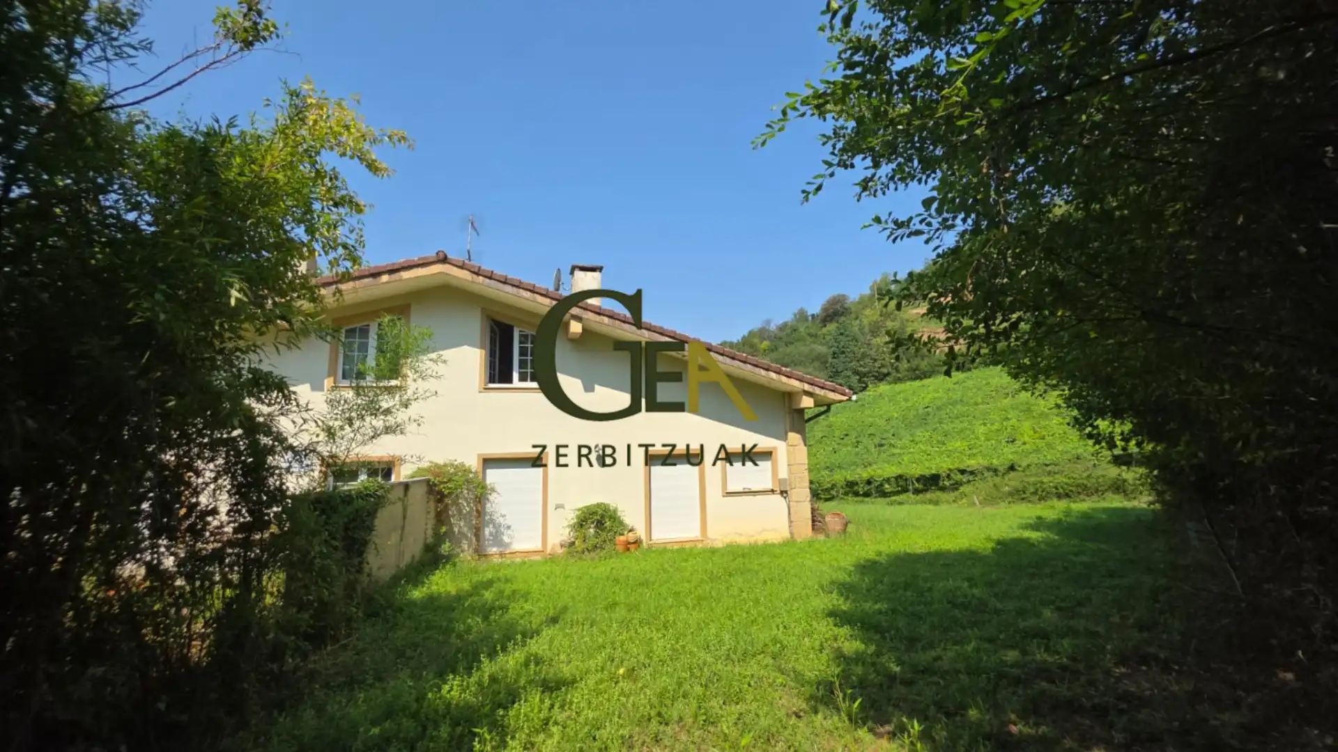Vista exterior de Casa adosada en venta en Alkiza con Calefacción, Jardín privado y Terraza