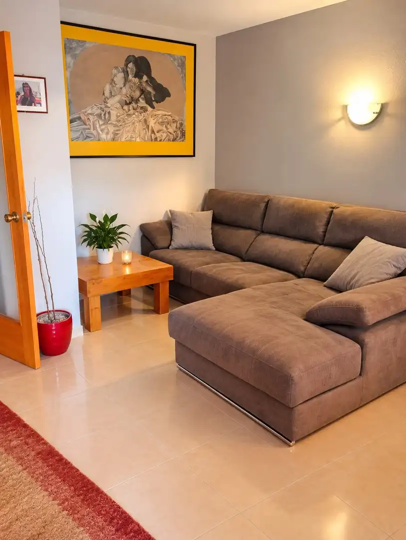 Sala d'estar de Apartament en venda en Alcúdia amb Terrassa i Piscina comunitària