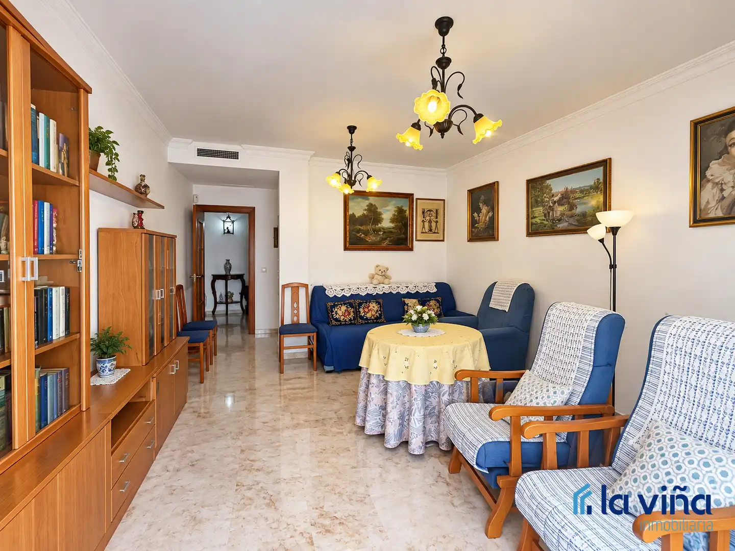 Sala de estar de Piso en venta en Benamejí con Aire acondicionado