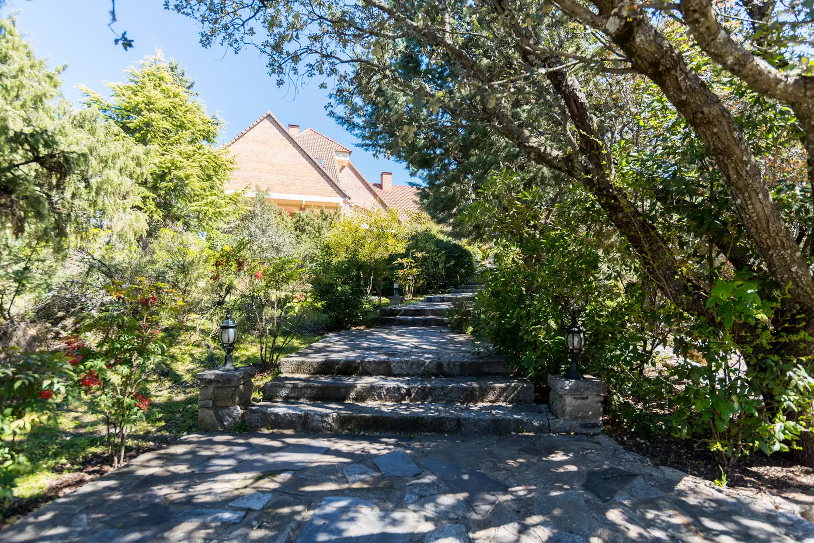 Garden of Houses for sale in Collado Villalba  with Air Conditioner, Heating and Private garden