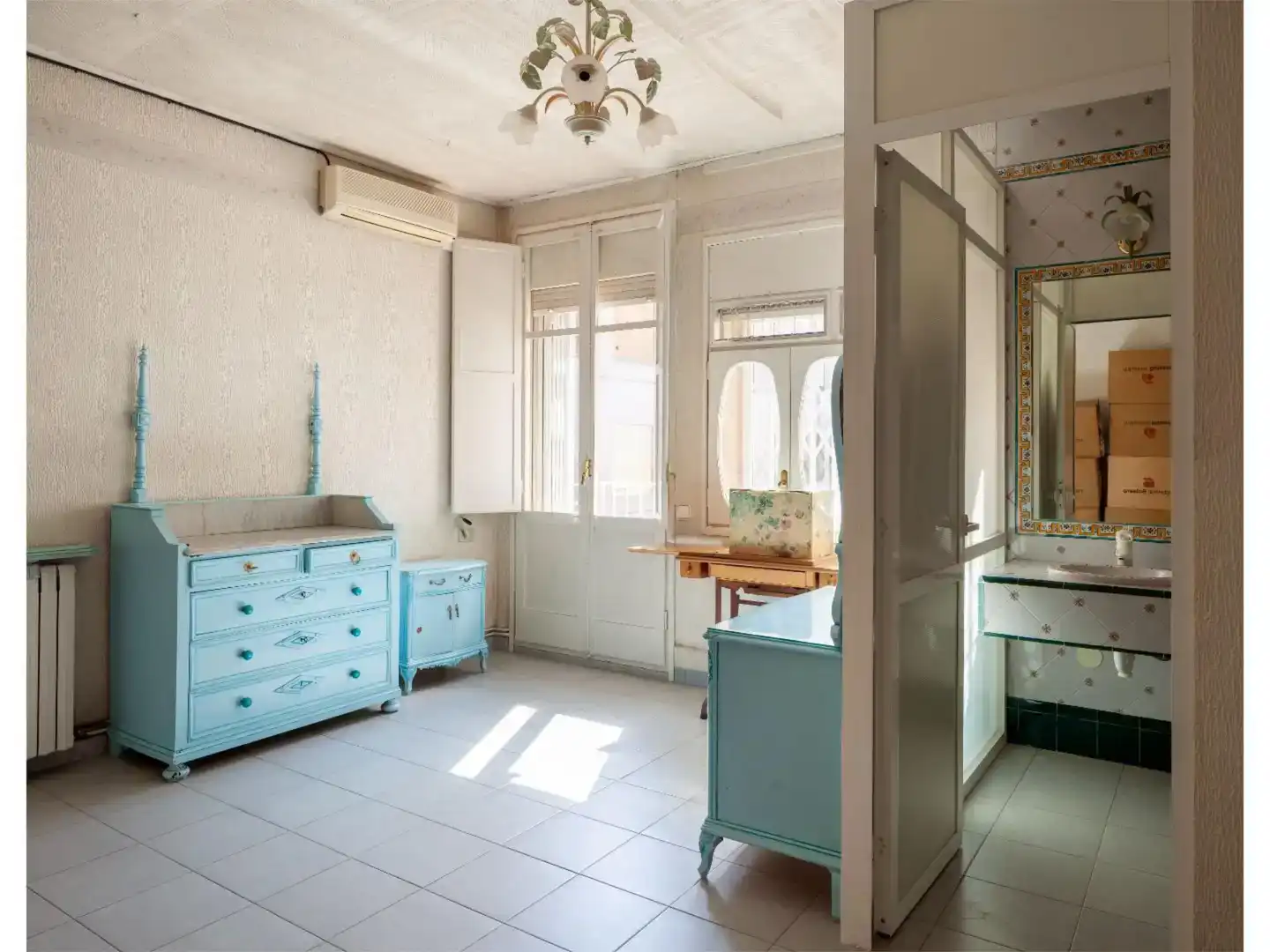 Bedroom of Houses for sale in Sabadell  with Air Conditioner and Balcony