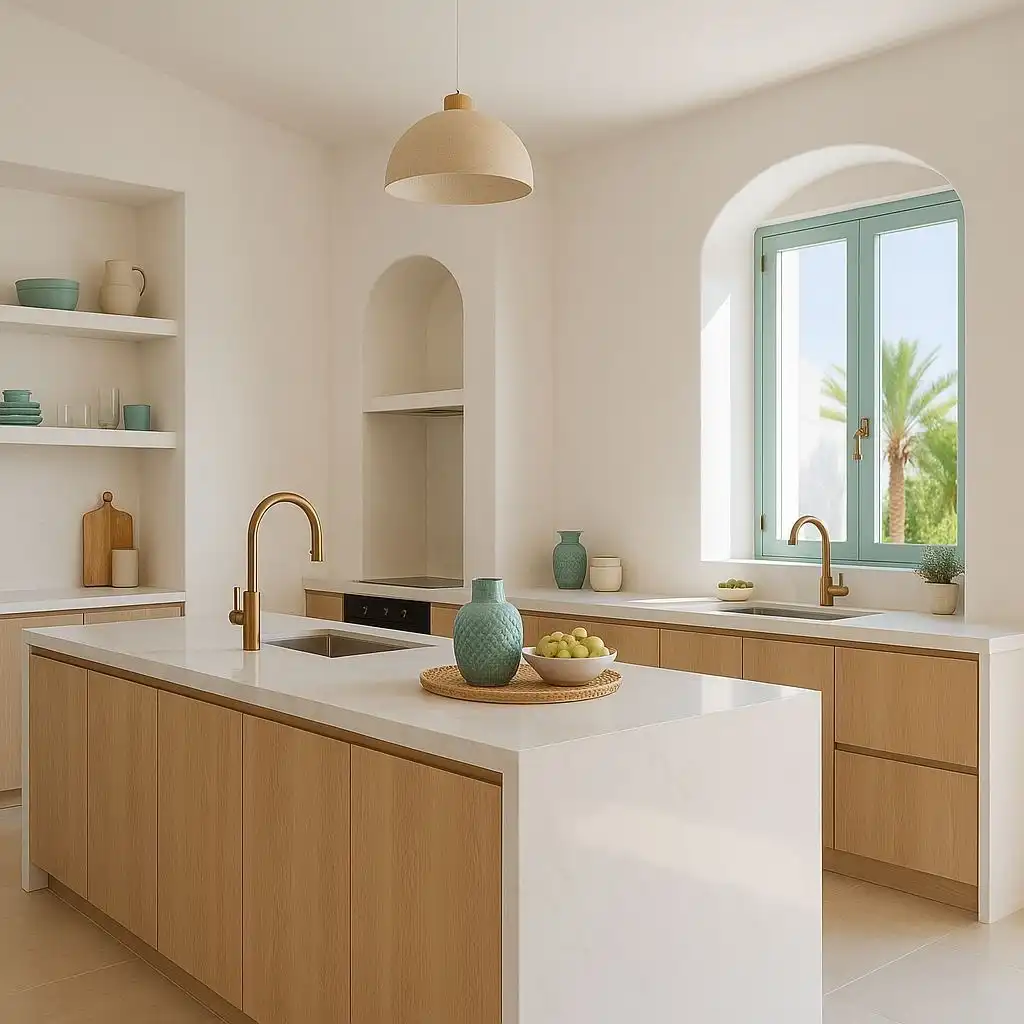 Kitchen of Houses for sale in Jávea / Xàbia  with Air Conditioner, Storage room and Swimming Pool