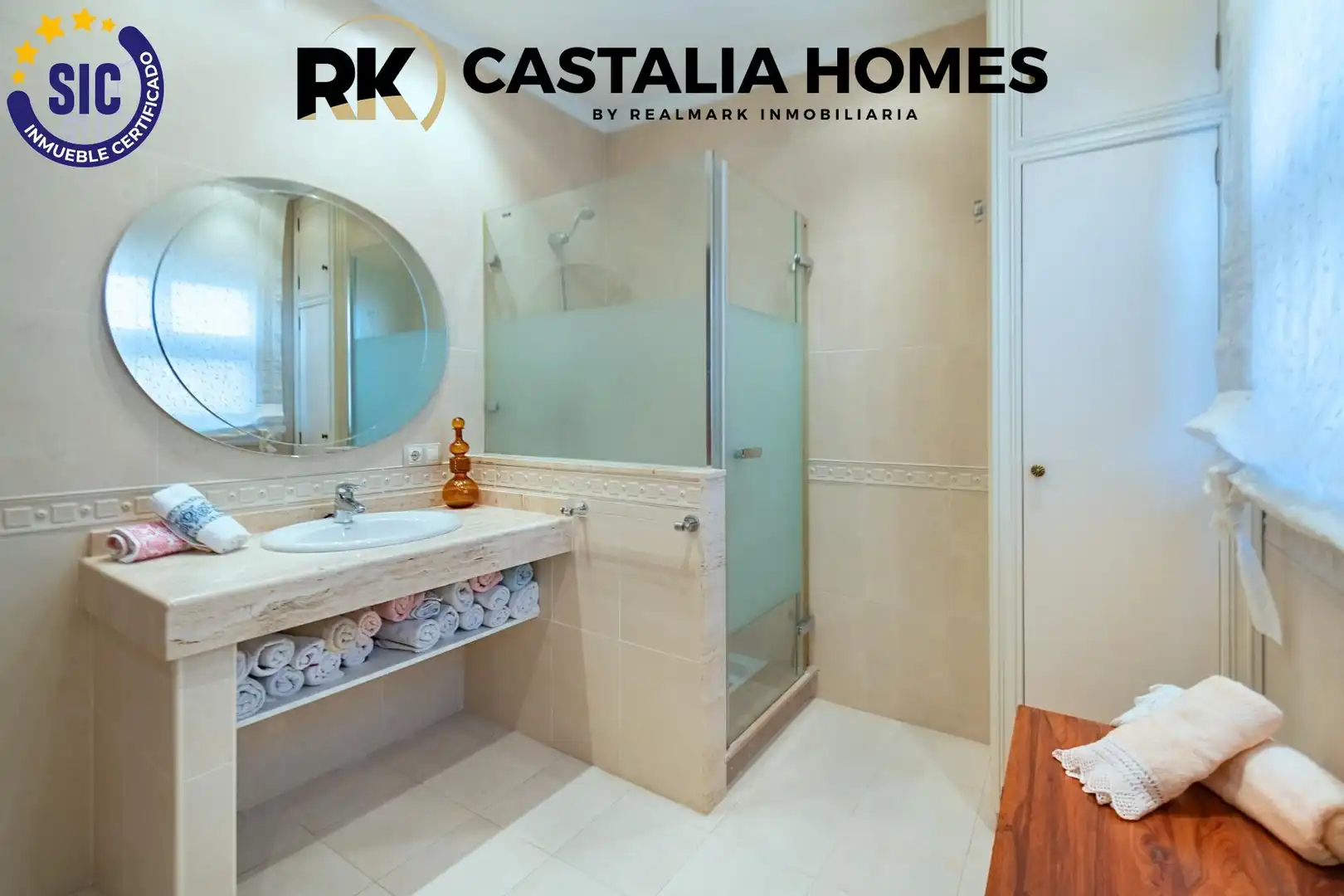 Baño de Casa o chalet en venta en Castellón de la Plana / Castelló de la Plana con Calefacción, Jardín privado y Parquet