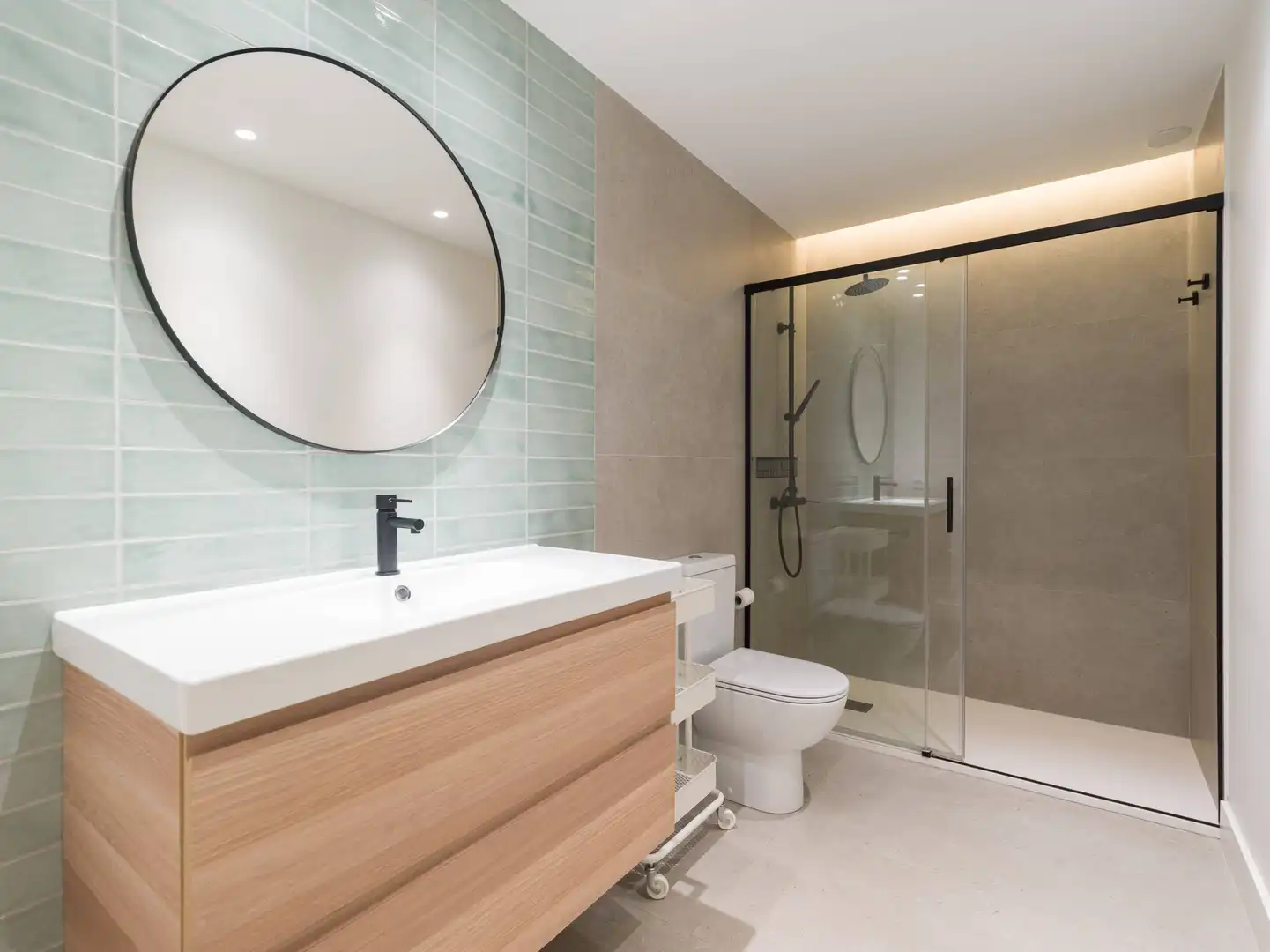 Baño de Piso de alquiler en Las Palmas de Gran Canaria con Jardín privado y Terraza