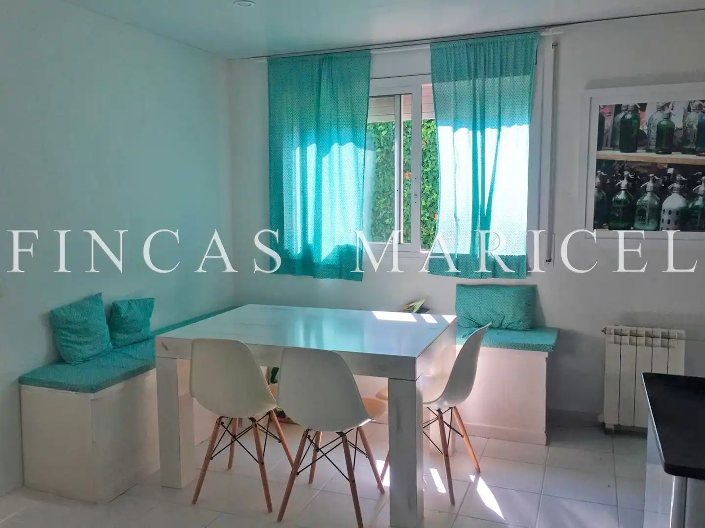 Comedor de Casa o chalet en venta en Sitges con Aire acondicionado, Calefacción y Jardín privado