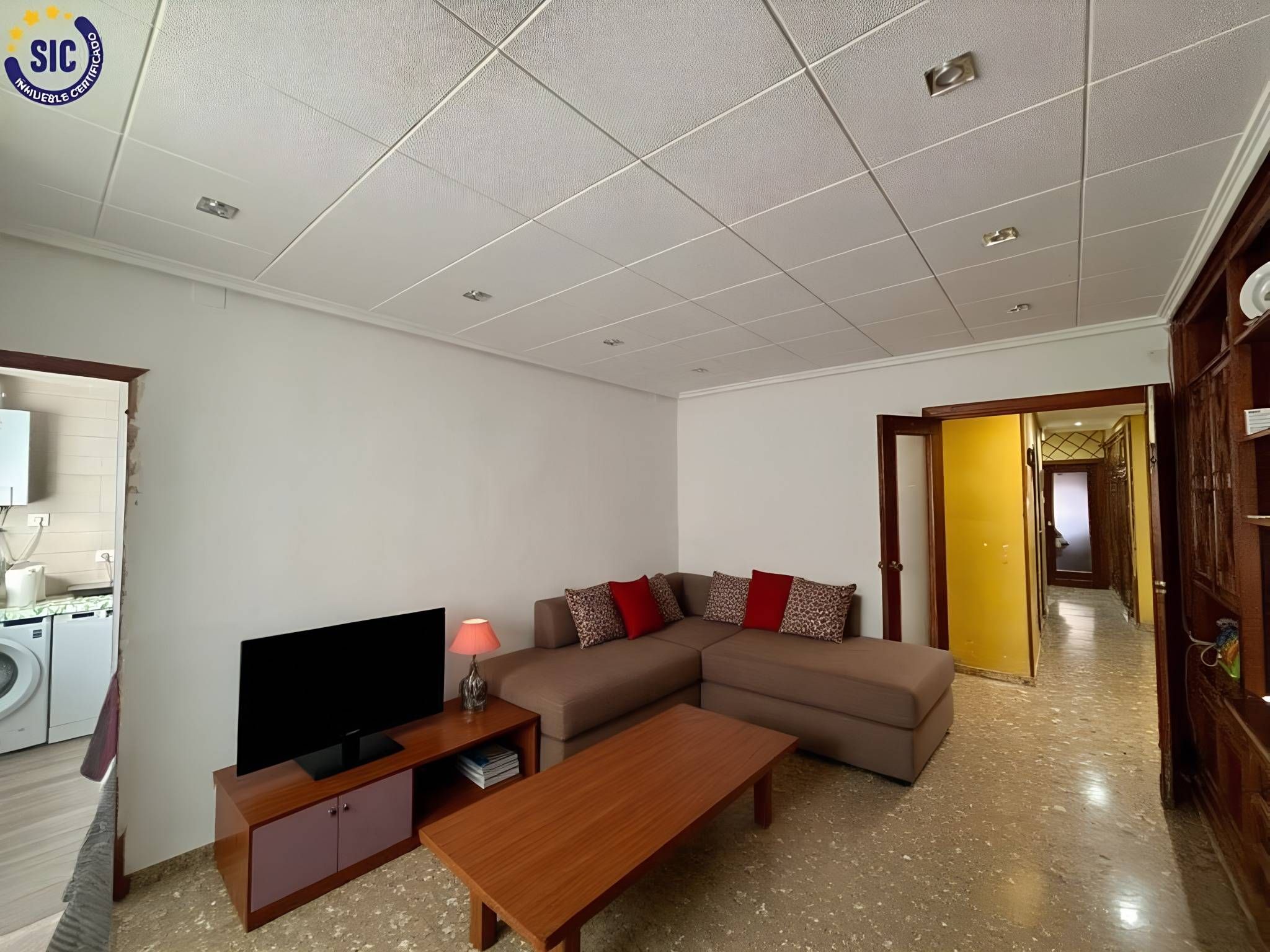 Sala d'estar de Pis en venda en  Valencia Capital amb Aire condicionat, Calefacció i Balcó