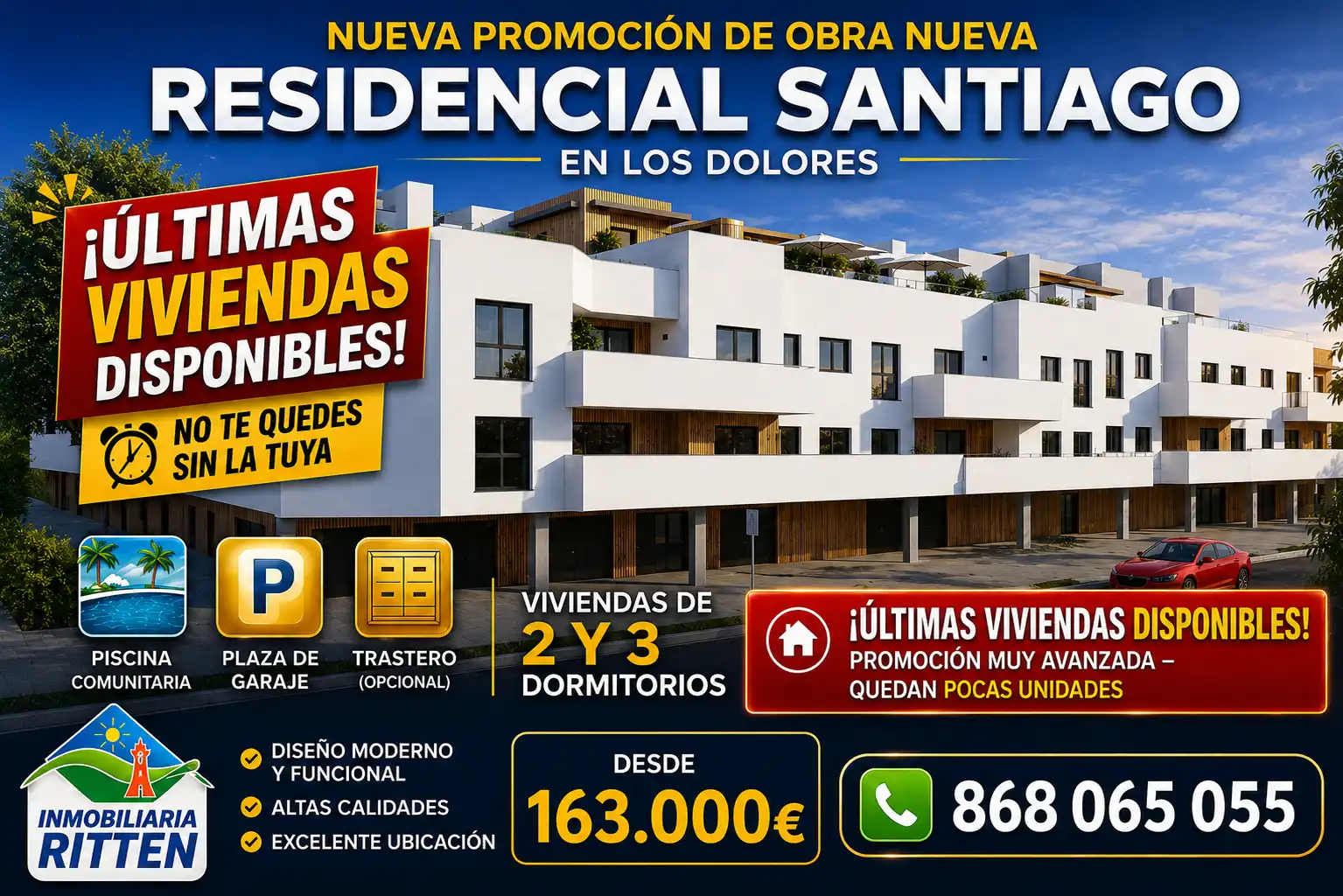 Piso en venta en Calle Pirineo, 15, Los Dolores