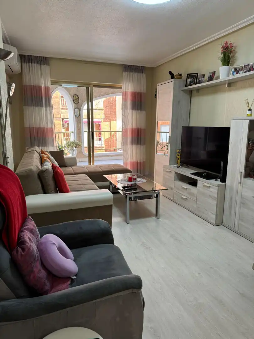 Living room of Apartments for sale in Torrevieja  with Air Conditioner, Furnished and Alarm