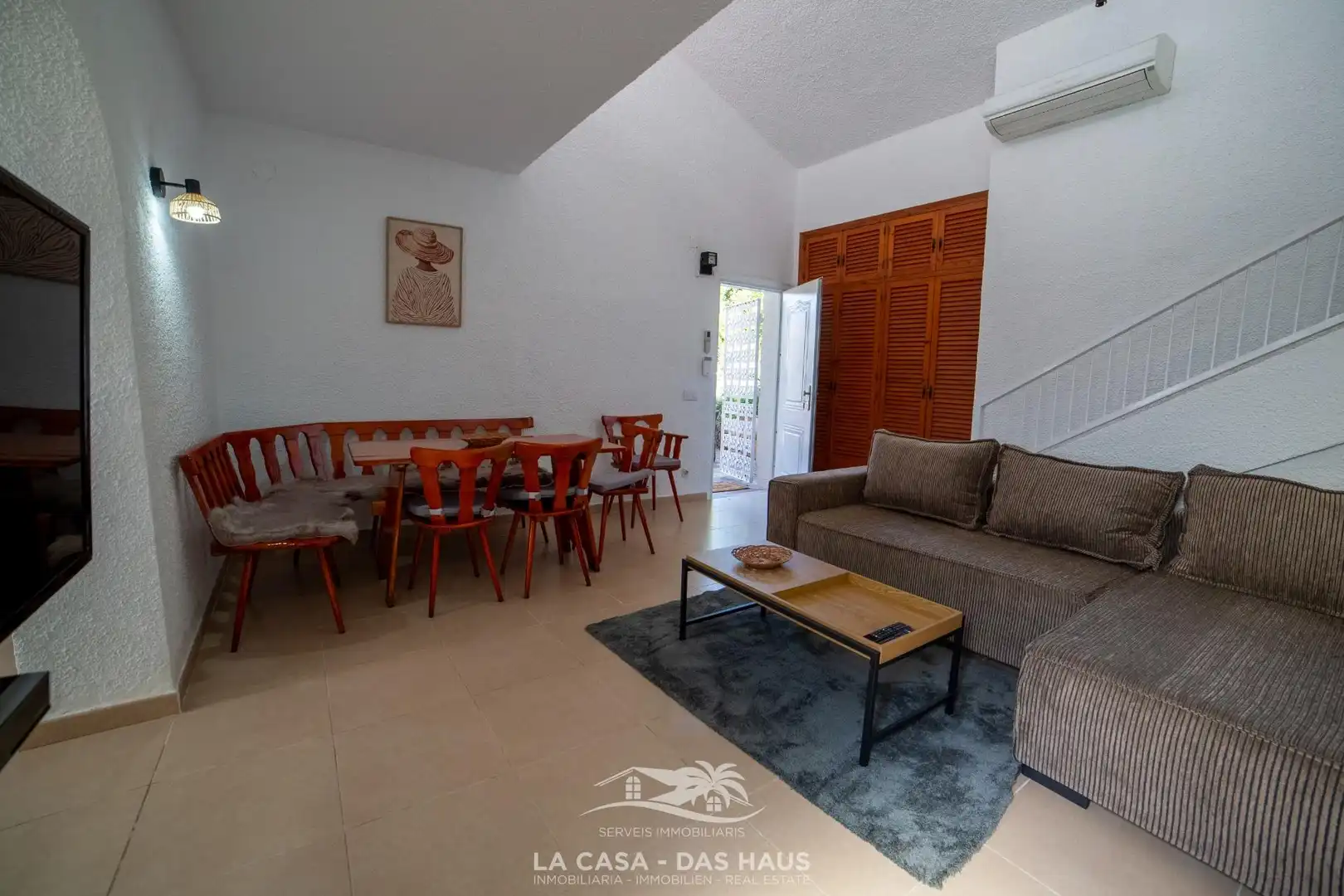 Sala d'estar de Casa o xalet en venda en Lloret de Mar amb Jardí privat, Terrassa i Balcó