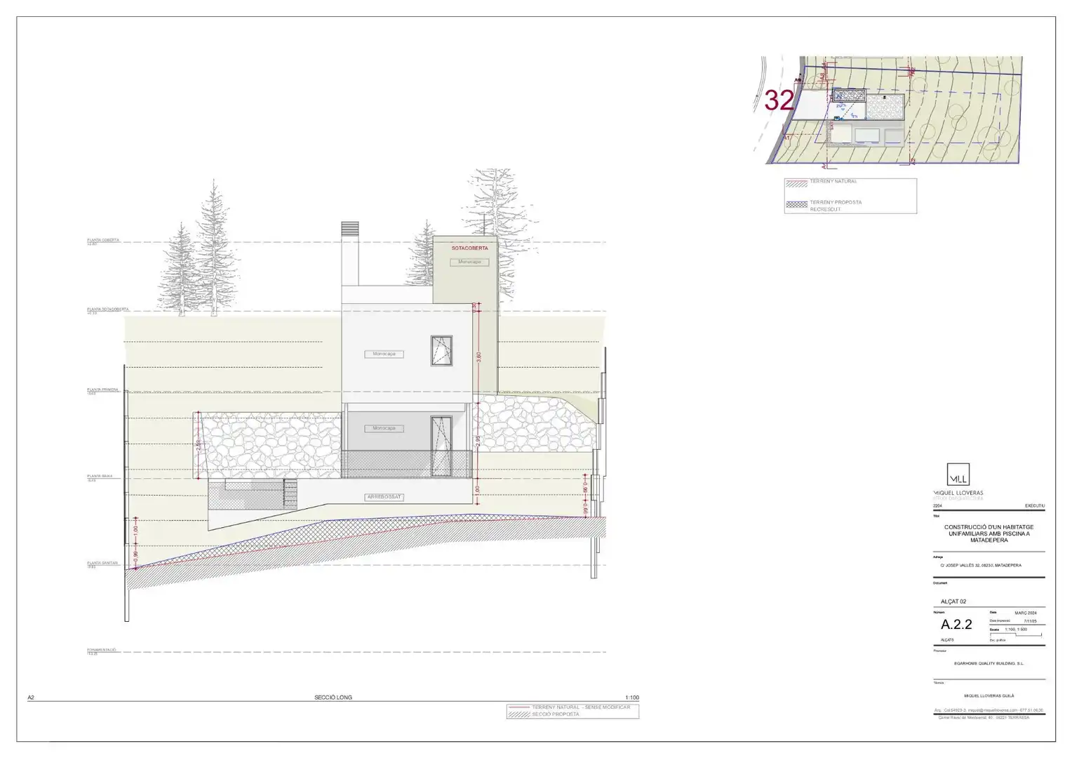 Casa amb piscina en venda a Josep Valles, imagen 33