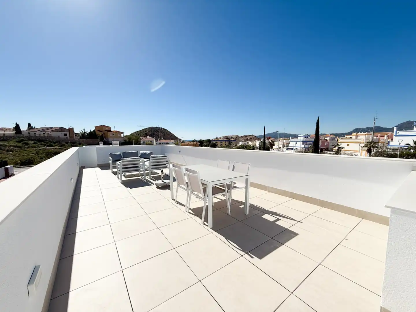 Terrace of Houses for sale in Pulpí  with Air Conditioner, Private garden and Terrace