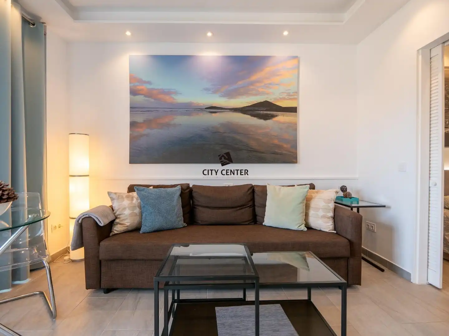 Wohnzimmer von Wohnungen zum Verkauf in Adeje mit Möbliert und Balkon