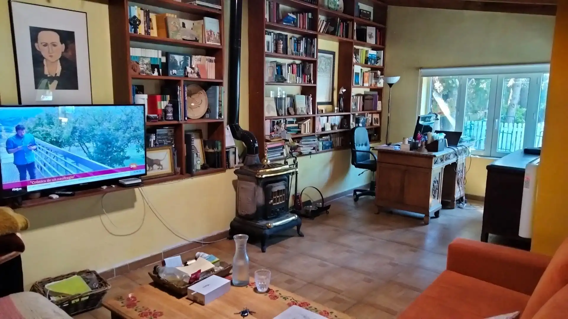 Sala de estar de Casa o chalet en venta en Robledo de Chavela con Calefacción, Jardín privado y Trastero