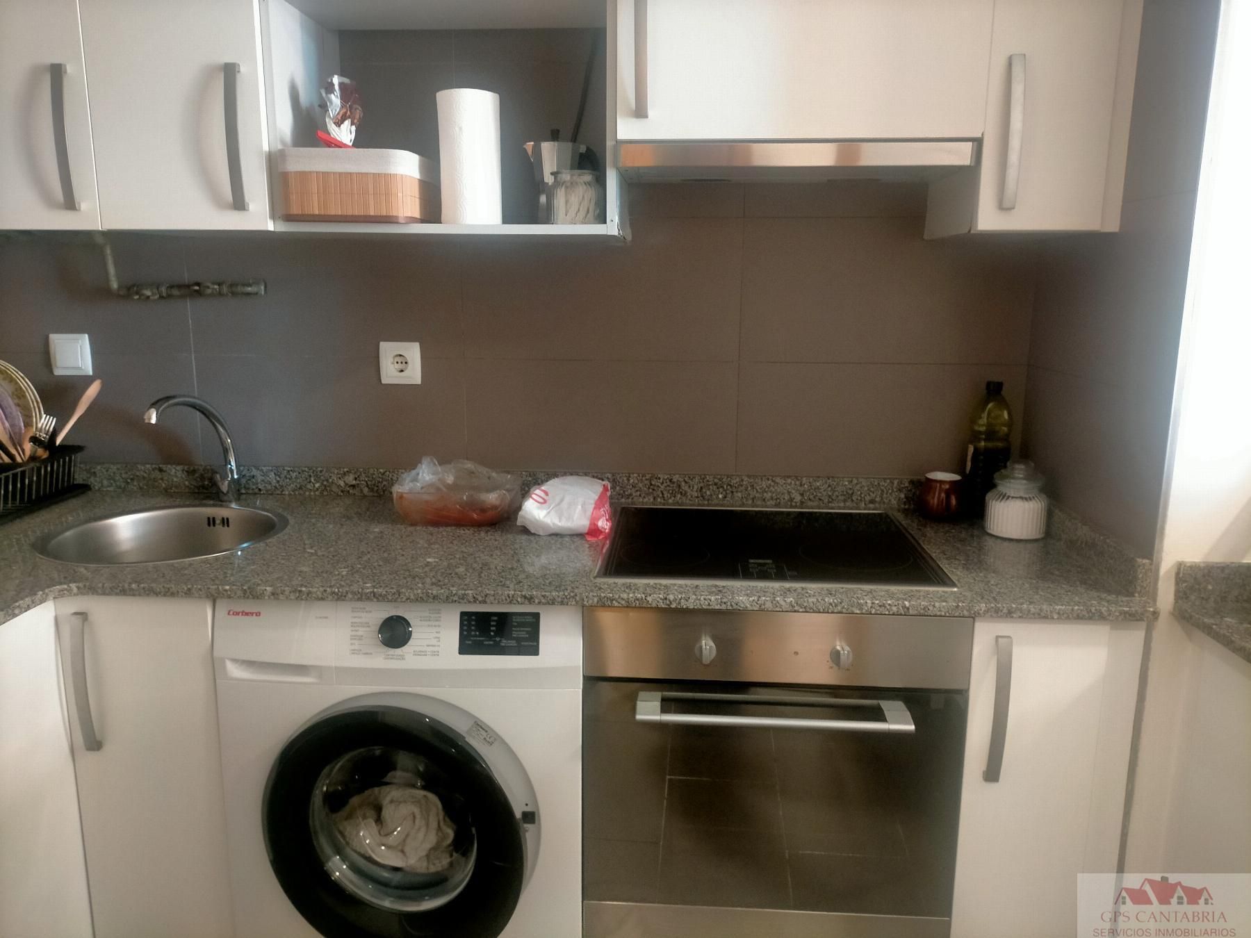 Kitchen of Apartment to rent in El Astillero    with Heating and Parquet flooring