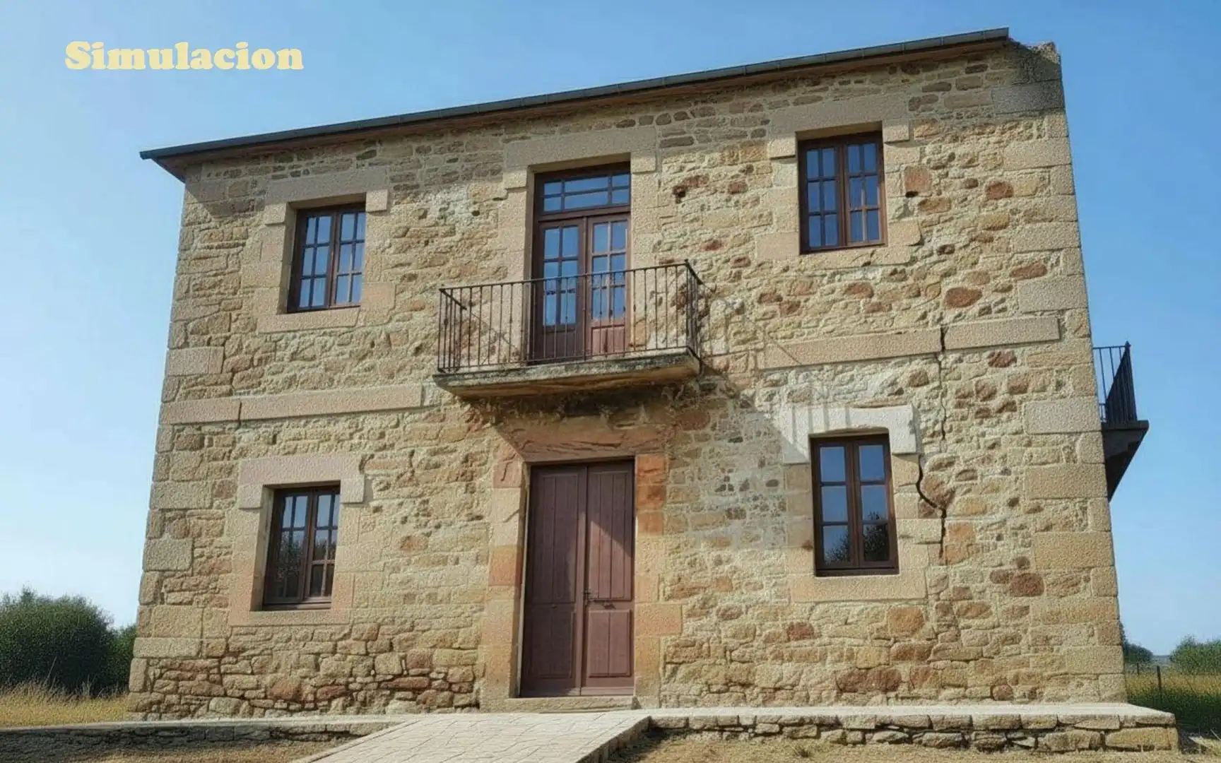 Vista exterior de Casa o chalet en venta en Zalla 