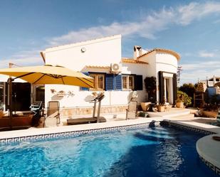 Swimming pool of House or chalet for sale in Orihuela  with Air Conditioner, Heating and Terrace