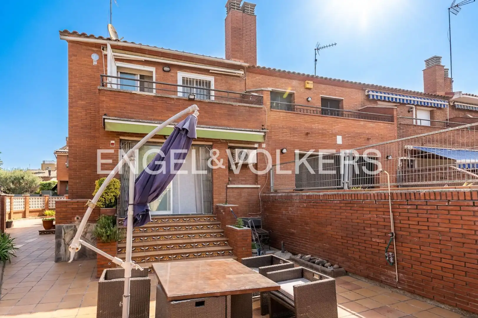 Terrace of Detached homes for rent in Barberà del Vallès  with Air Conditioner, Heating and Private garden