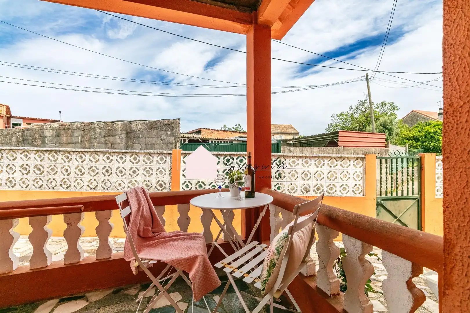 Terraza de Casa o chalet en venta en Vigo  con Calefacción, Jardín privado y Trastero