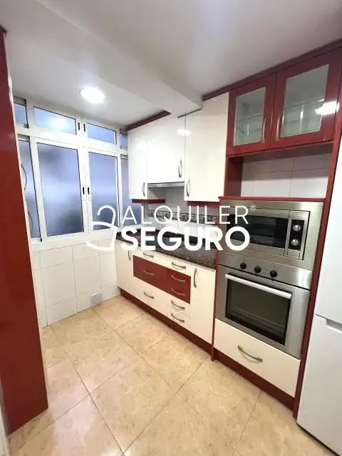 Kitchen of Flat for rent in Getafe  with Air Conditioner, Heating and Terrace