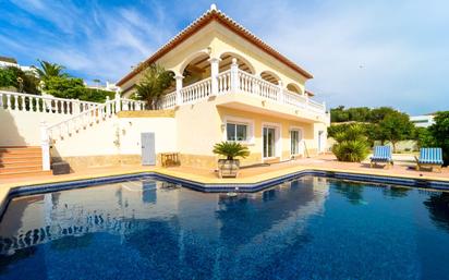 Swimming pool of House or chalet for sale in Moraira  with Air Conditioner, Heating and Terrace