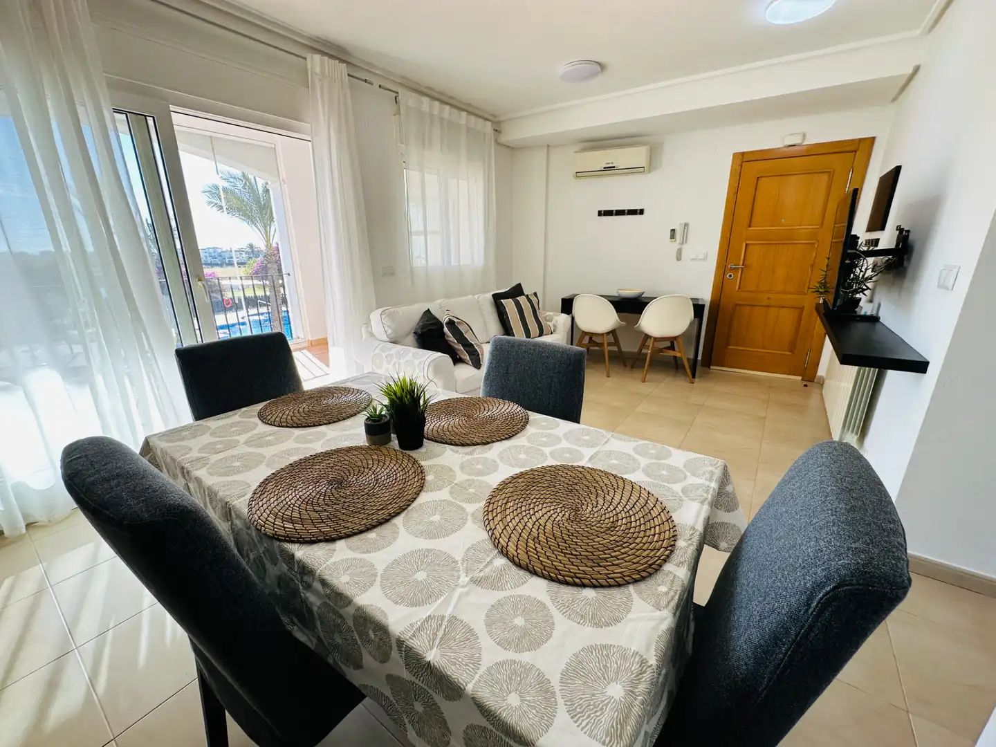 Dining room of Flat for sale in Torre-Pacheco  with Air Conditioner, Storage room and Furnished