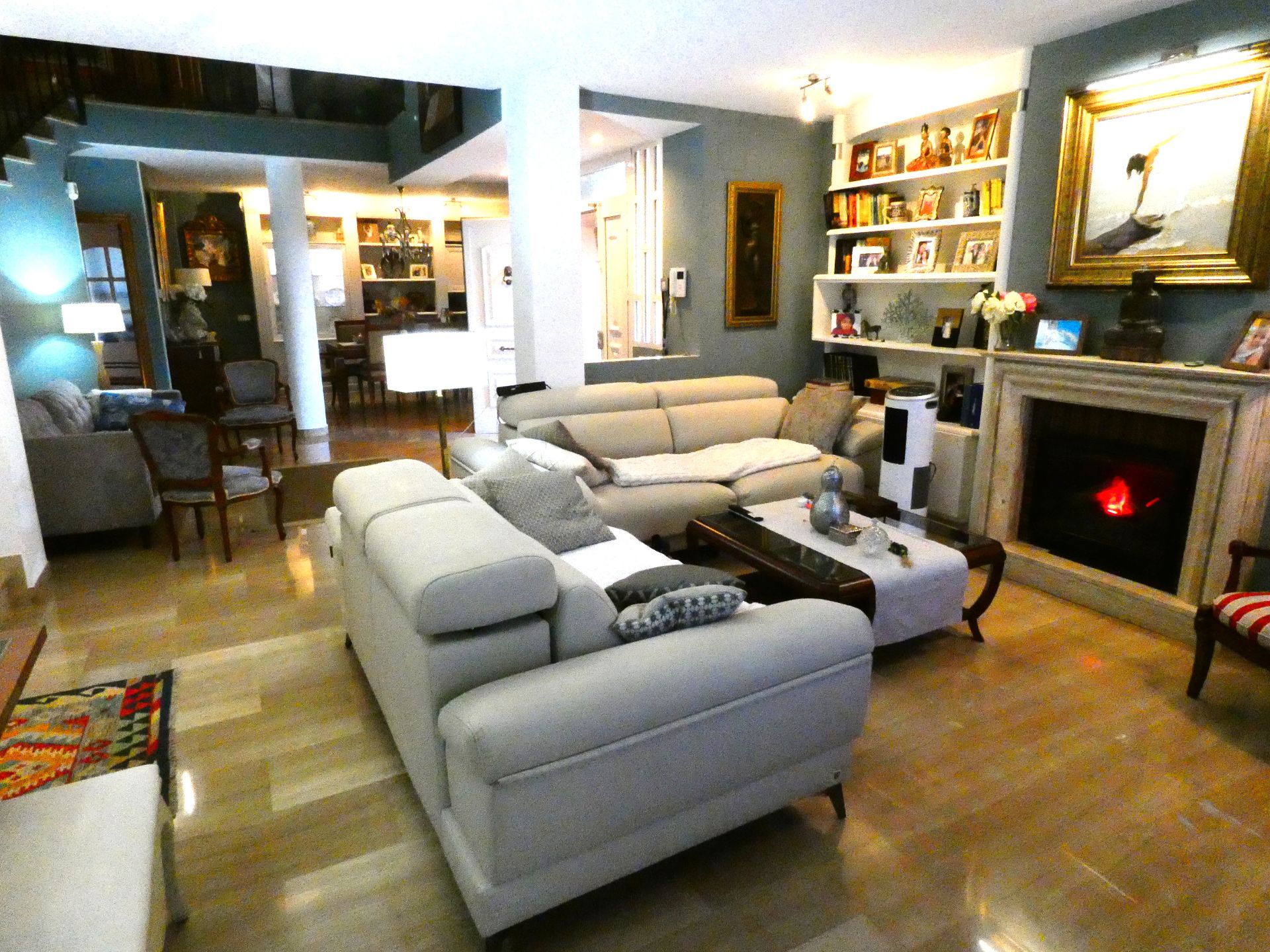 Living room of House or chalet for sale in El Puig de Santa Maria  with Air Conditioner, Heating and Private garden