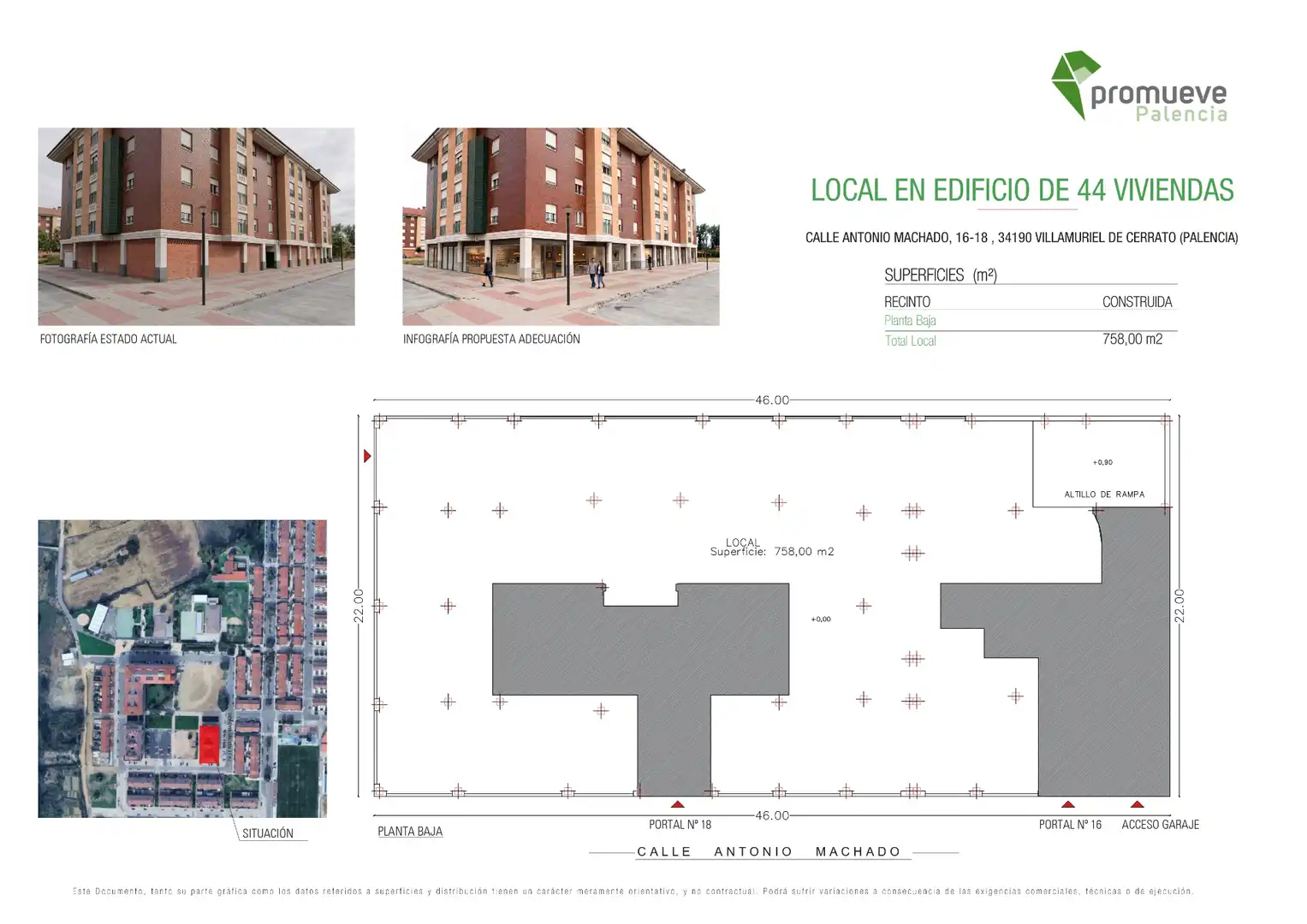 Local comercial en alquiler en Calle Antonio Machado 16