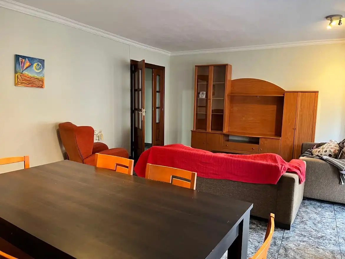 Comedor de Piso de alquiler en Lleida con Calefacción, Amueblado y Horno