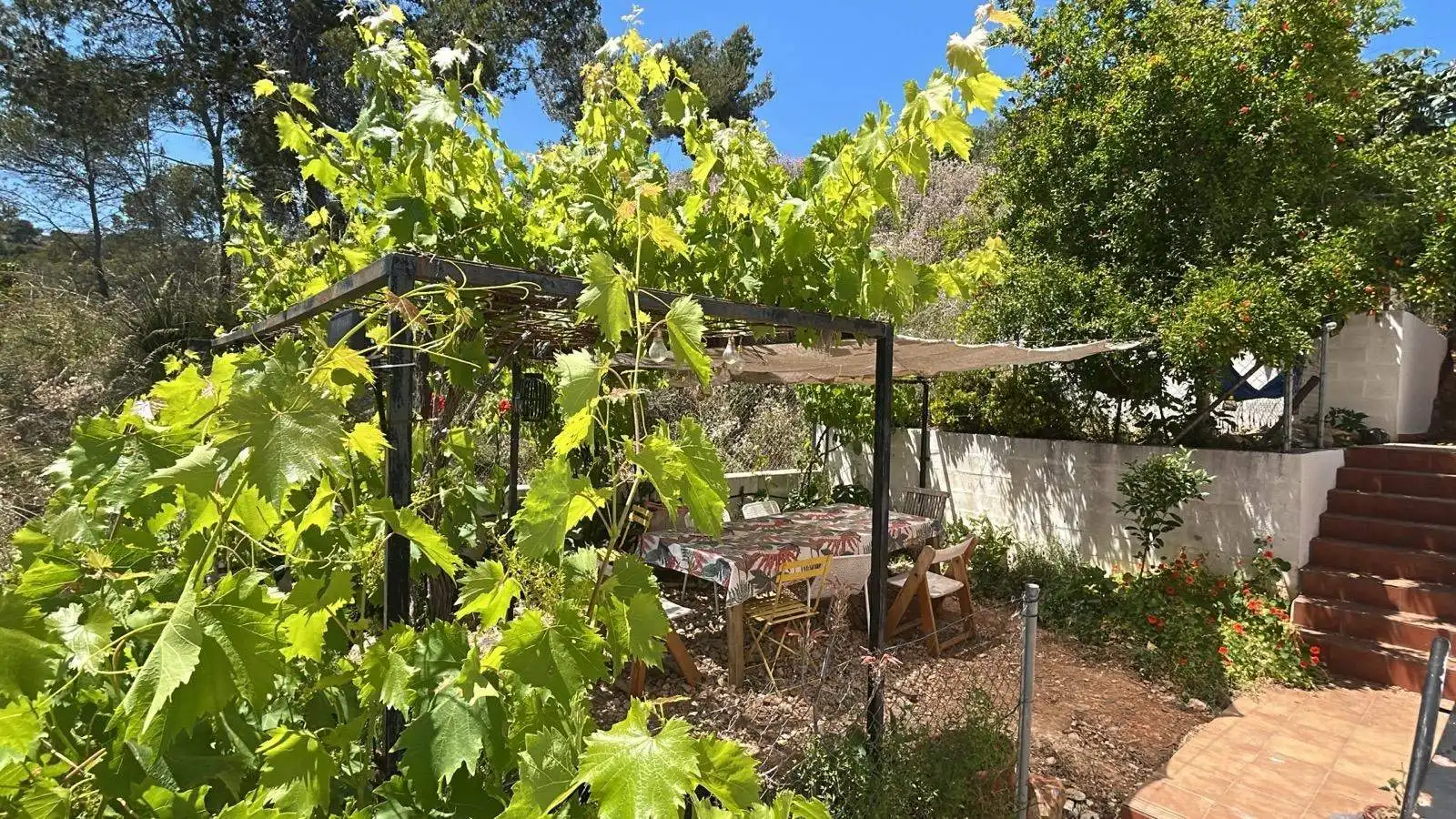Jardí de Pis de lloguer en Sant Pere de Ribes amb Aire condicionat, Jardí privat i Terrassa