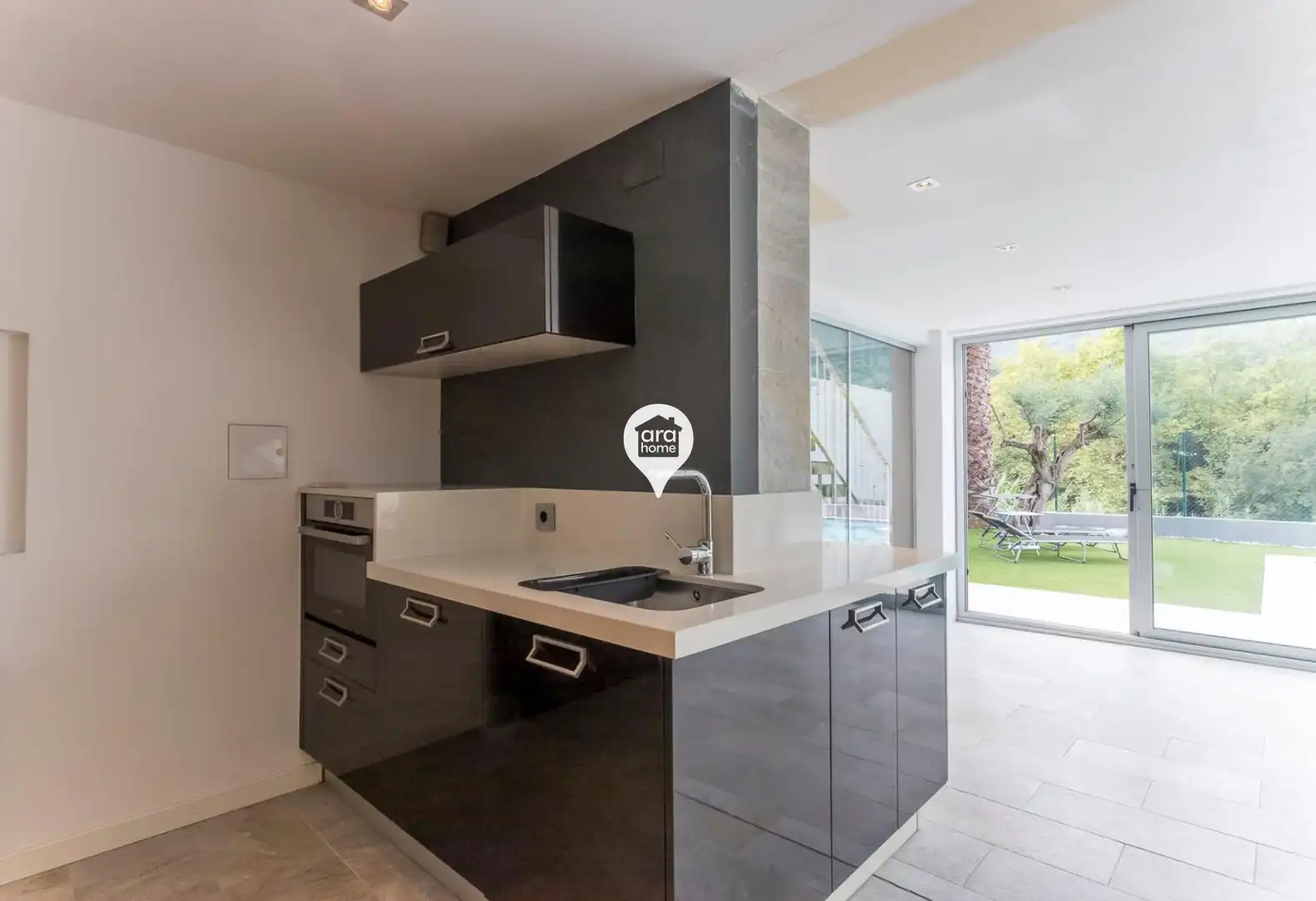 Cocina de Casa o chalet en venta en Dosrius con Aire acondicionado, Calefacción y Jardín privado