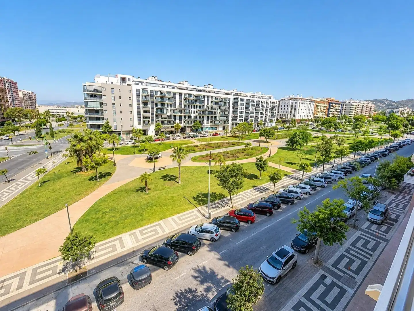 Exterior view of Flat for sale in Málaga  with Air Conditioner, Terrace and Storage room