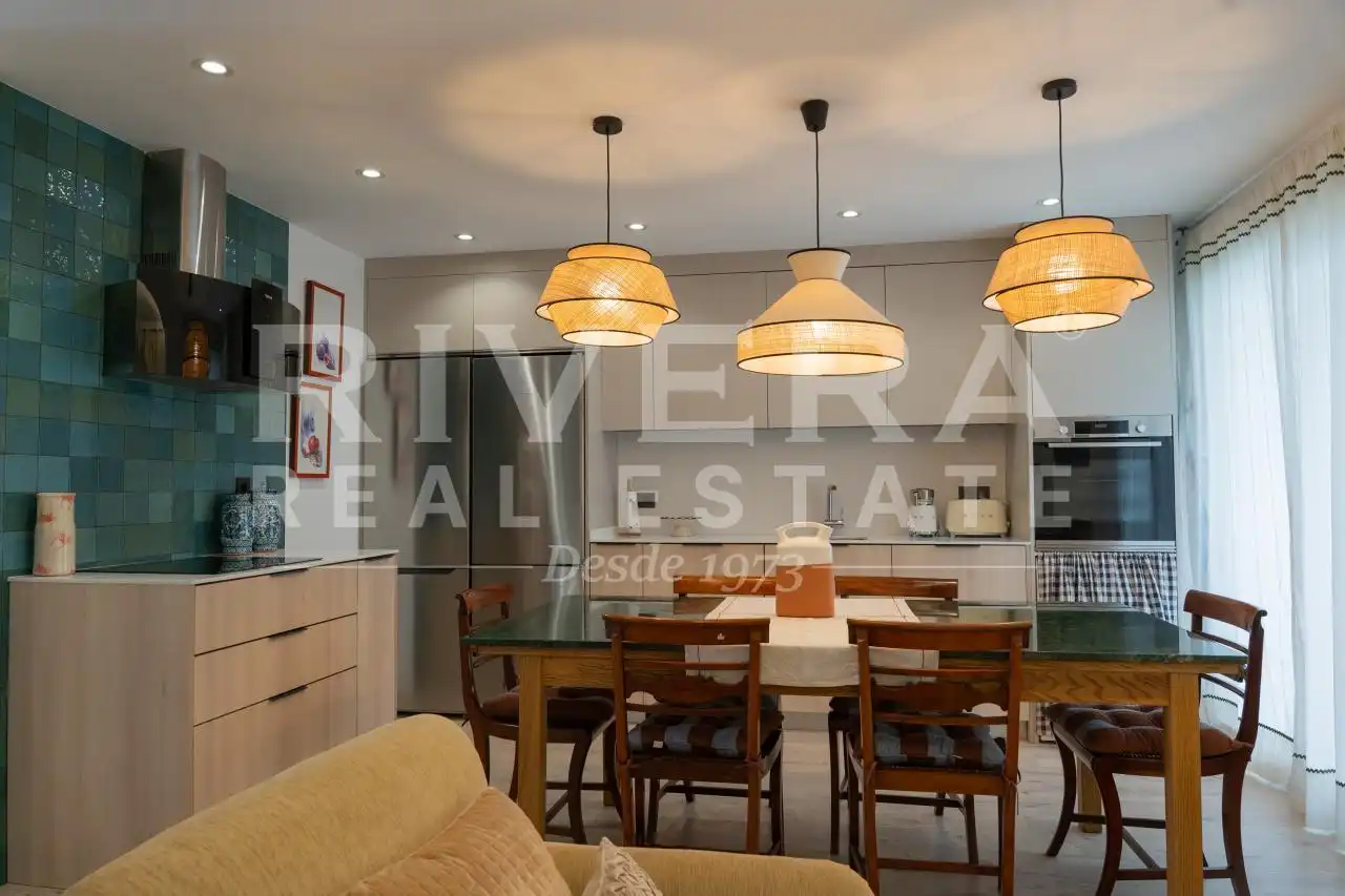 Kitchen of Detached homes for sale in Sanxenxo  with Heating, Private garden and Terrace