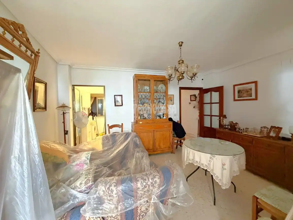 Sala de estar de Casa adosada en venta en La Albuera