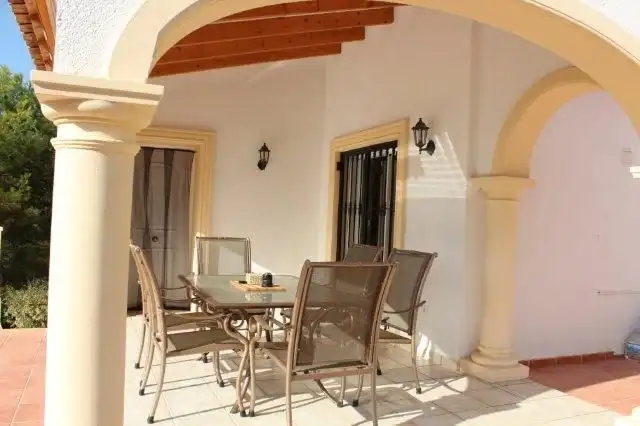 Terrassa de Casa o xalet en venda en Calpe / Calp amb Aire condicionat, Calefacció i Piscina