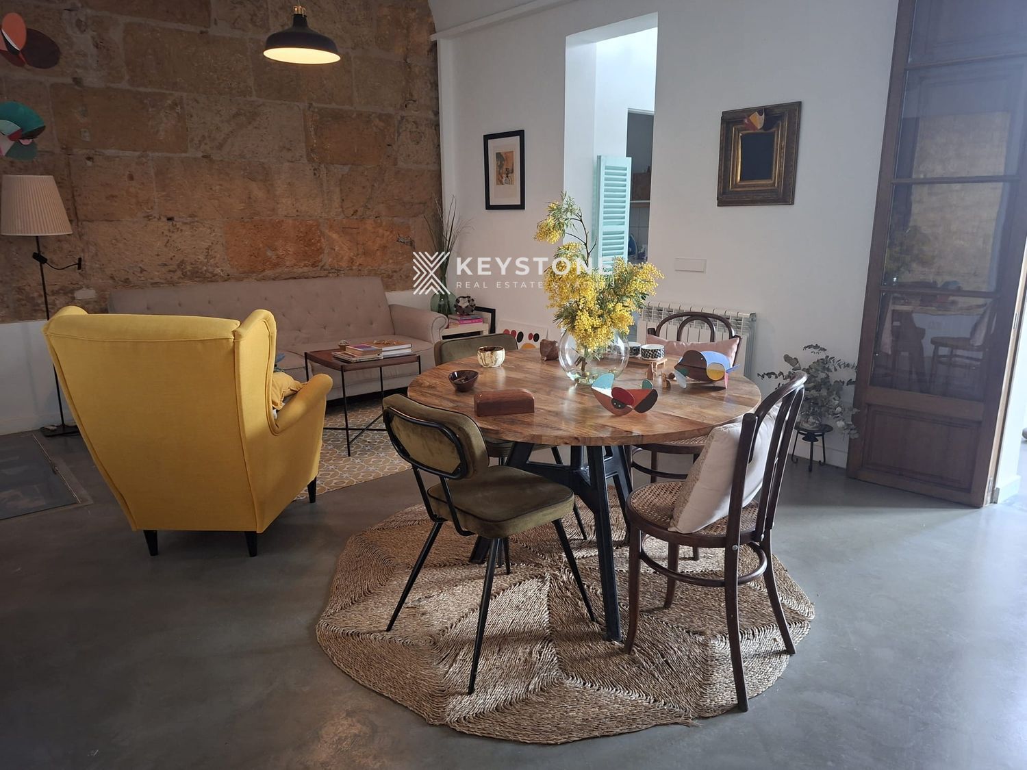 Comedor de Piso de alquiler en  Palma de Mallorca con Aire acondicionado, Terraza y Trastero