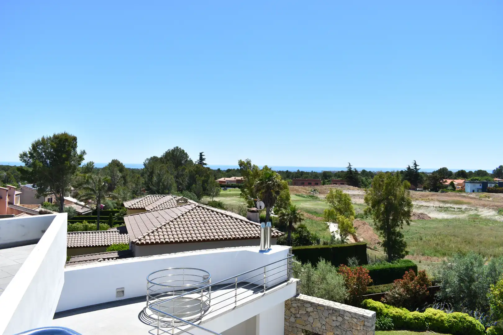 Terraza de Casa o chalet en venta en Mont-roig del Camp con Aire acondicionado, Calefacción y Jardín privado