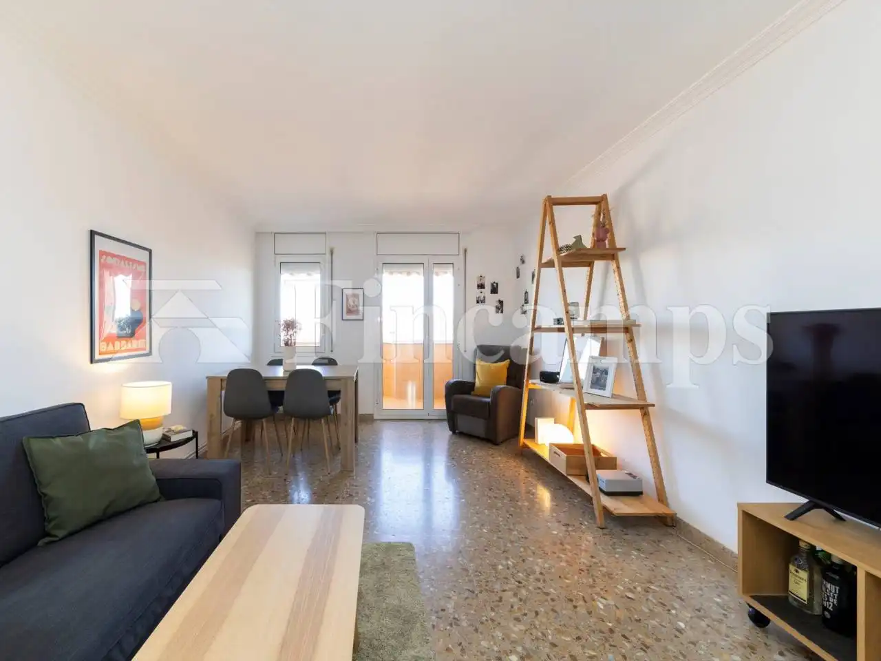 Wohnzimmer von Wohnung zum Verkauf in Sabadell mit Heizung, Terrasse und Balkon
