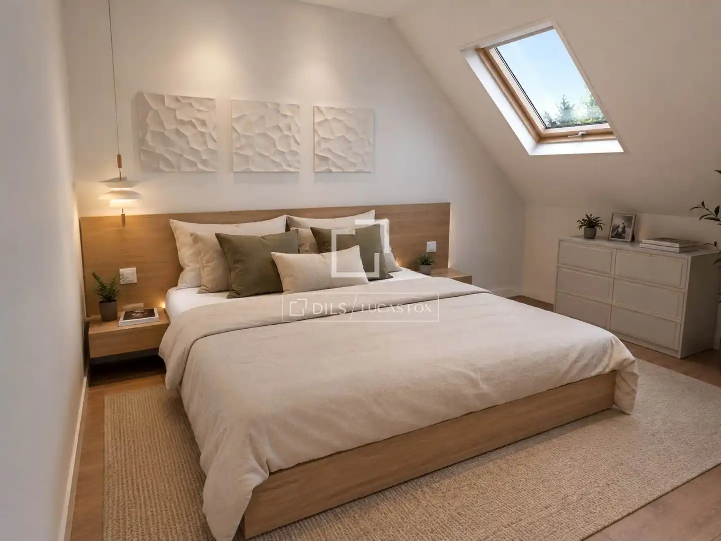 Bedroom of Attic for sale in Madrid  with Air Conditioner, Heating and Terrace