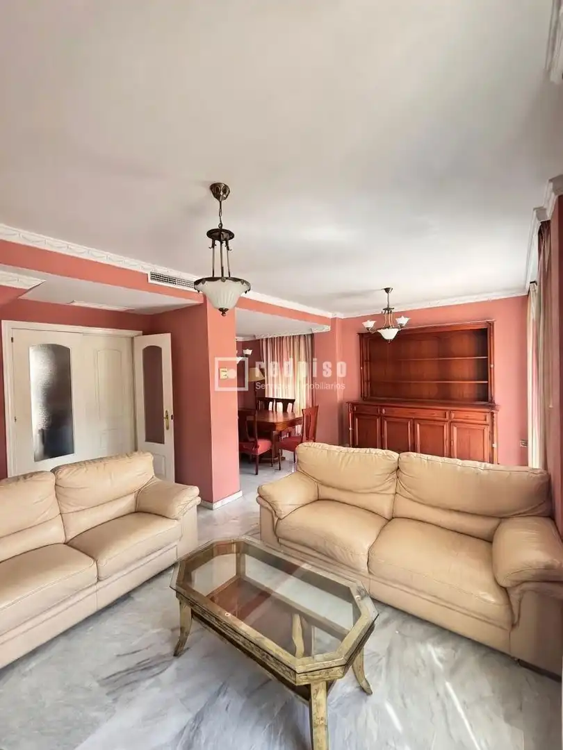 Living room of Houses for sale in Mairena del Aljarafe  with Air Conditioner and Terrace