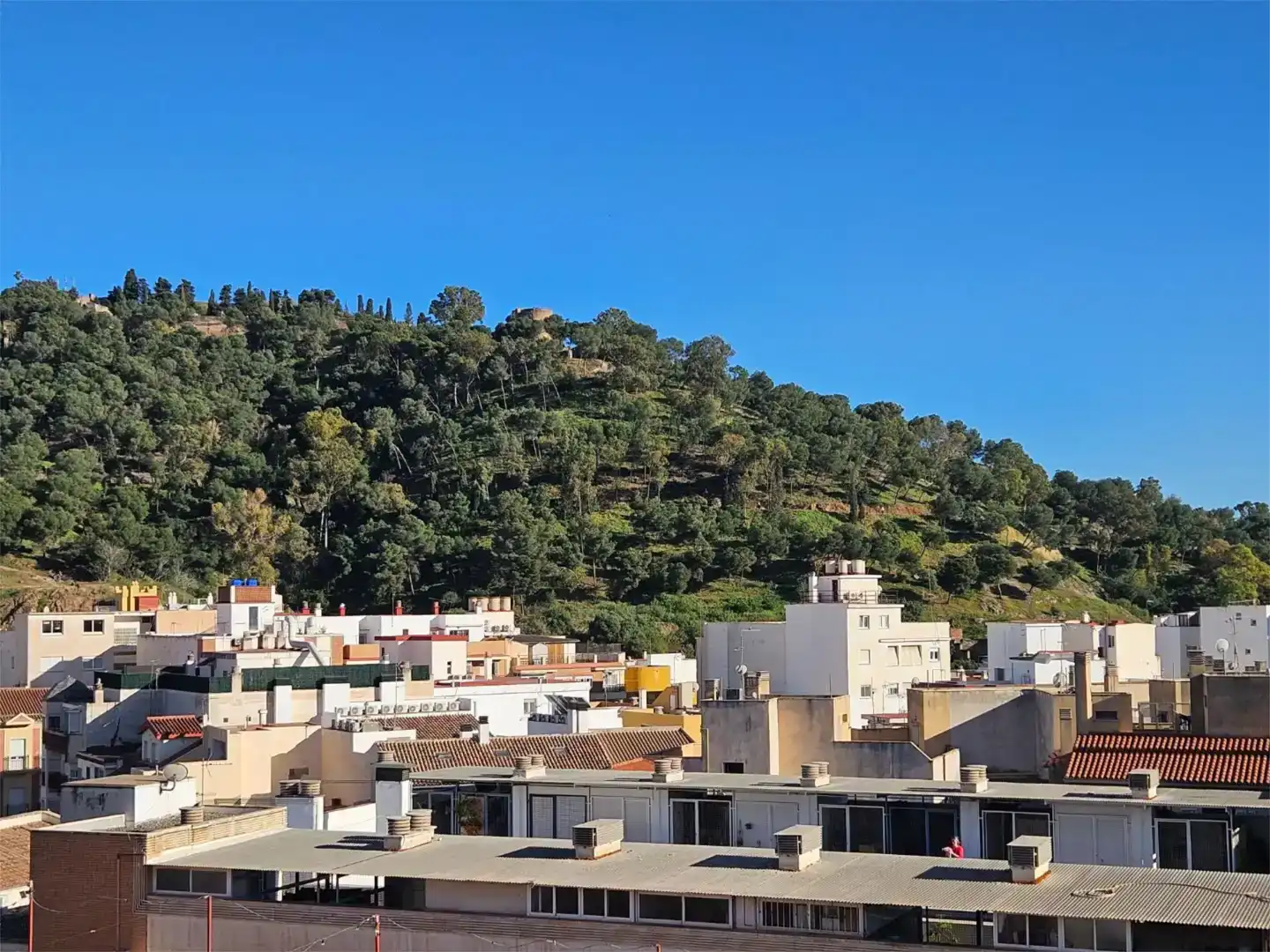 Außenansicht von Wohnung zum Verkauf in Málaga Capital mit Klimaanlage und Balkon