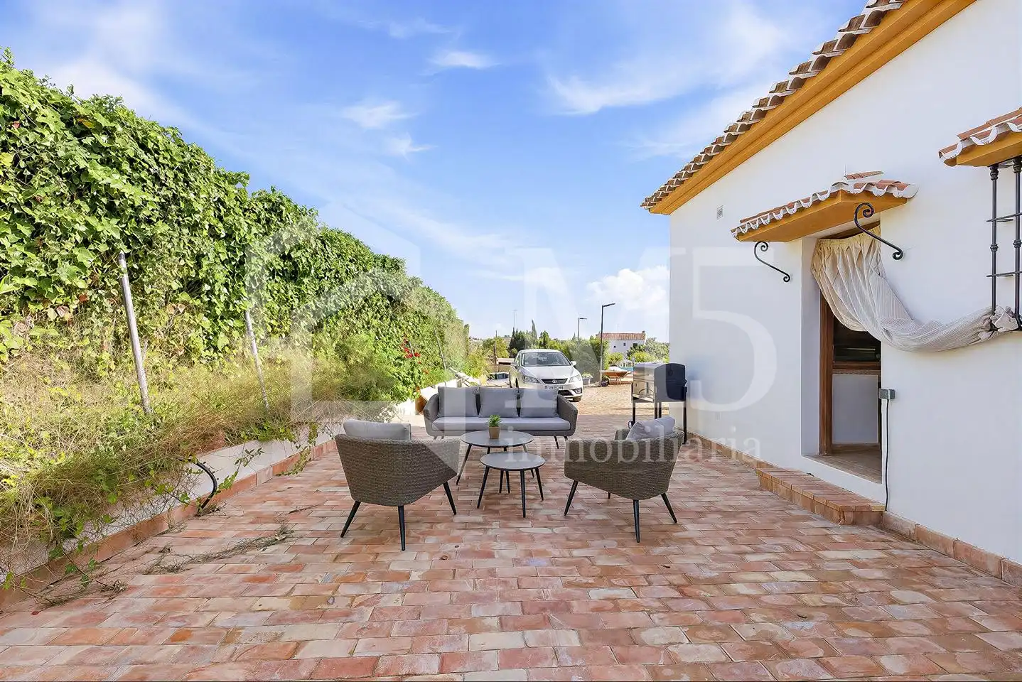 Terrasse von Country house zum Verkauf in Vélez-Málaga mit Klimaanlage, Privatgarten und Terrasse