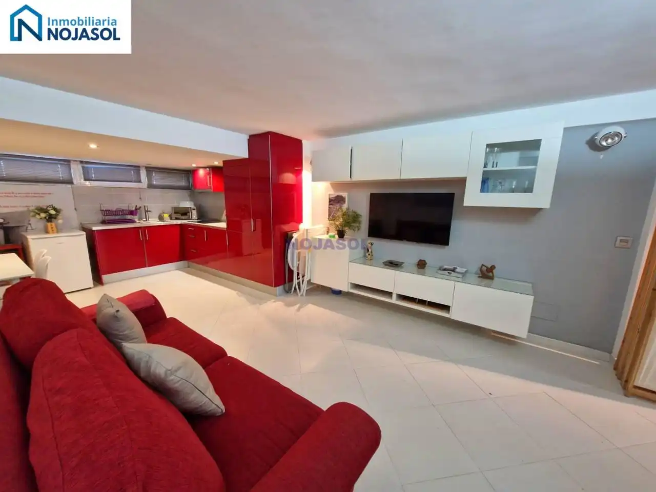 Sala de estar de Apartamento en venta en Santoña con Amueblado