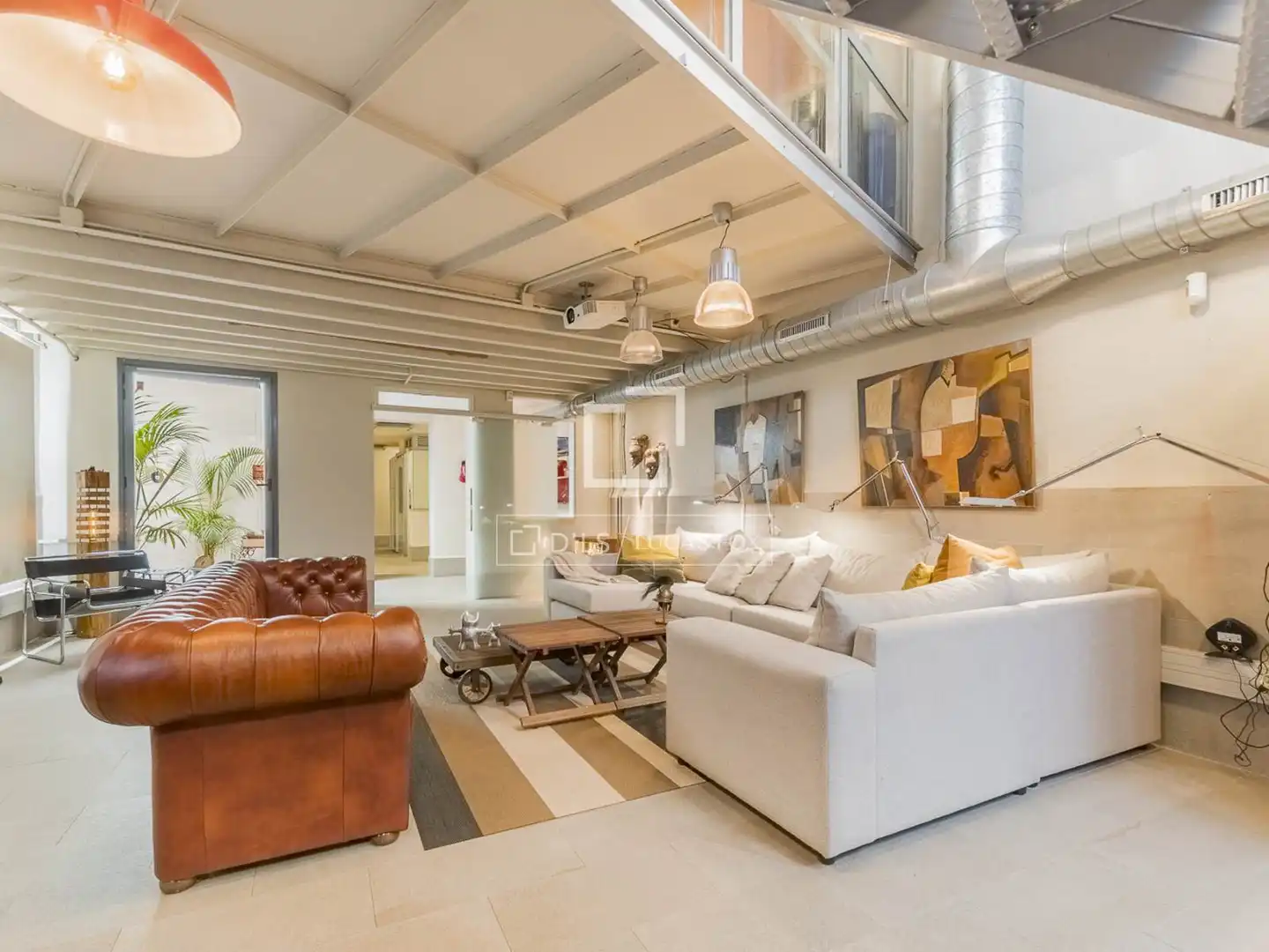 Sala de estar de Piso en venta en Gràcia