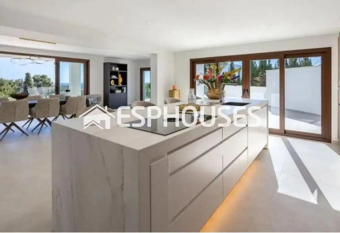 Küche von Haus oder Chalet zum Verkauf in Altea mit Klimaanlage, Schwimmbad und Haustechnik