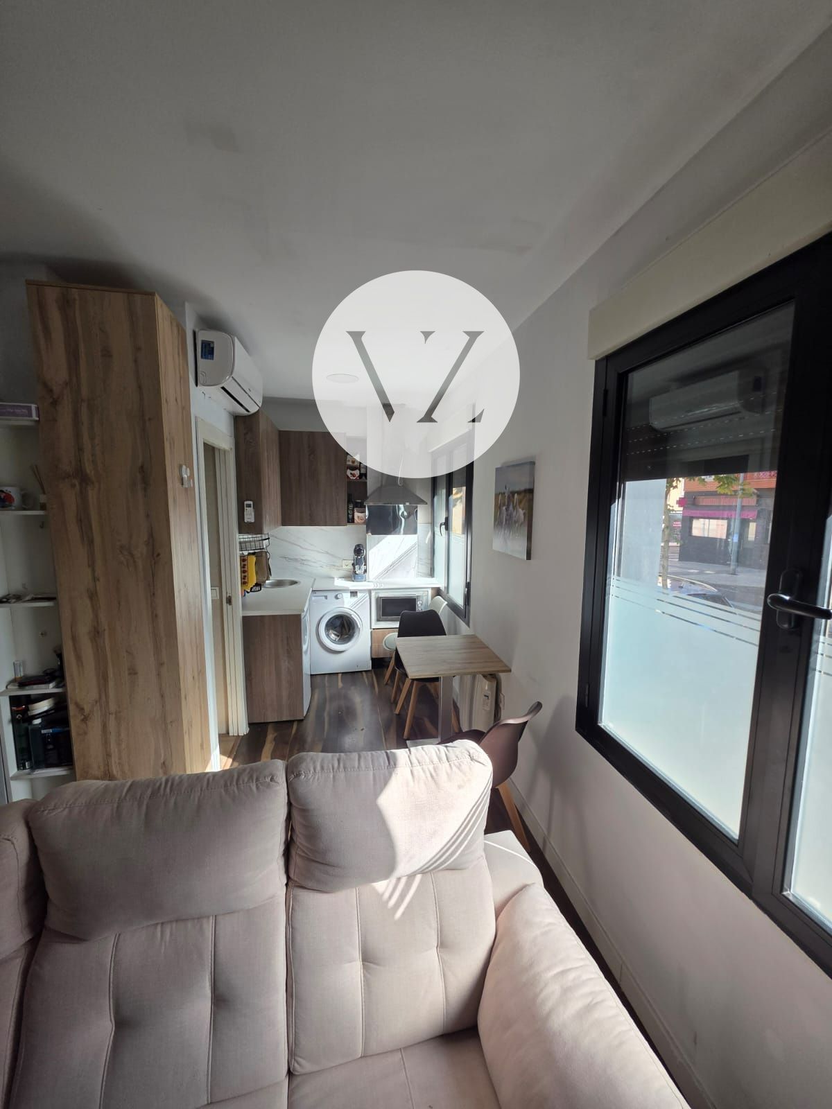 Cuina de Apartament de lloguer en Salamanca Capital amb Aire condicionat, Calefacció i Forn