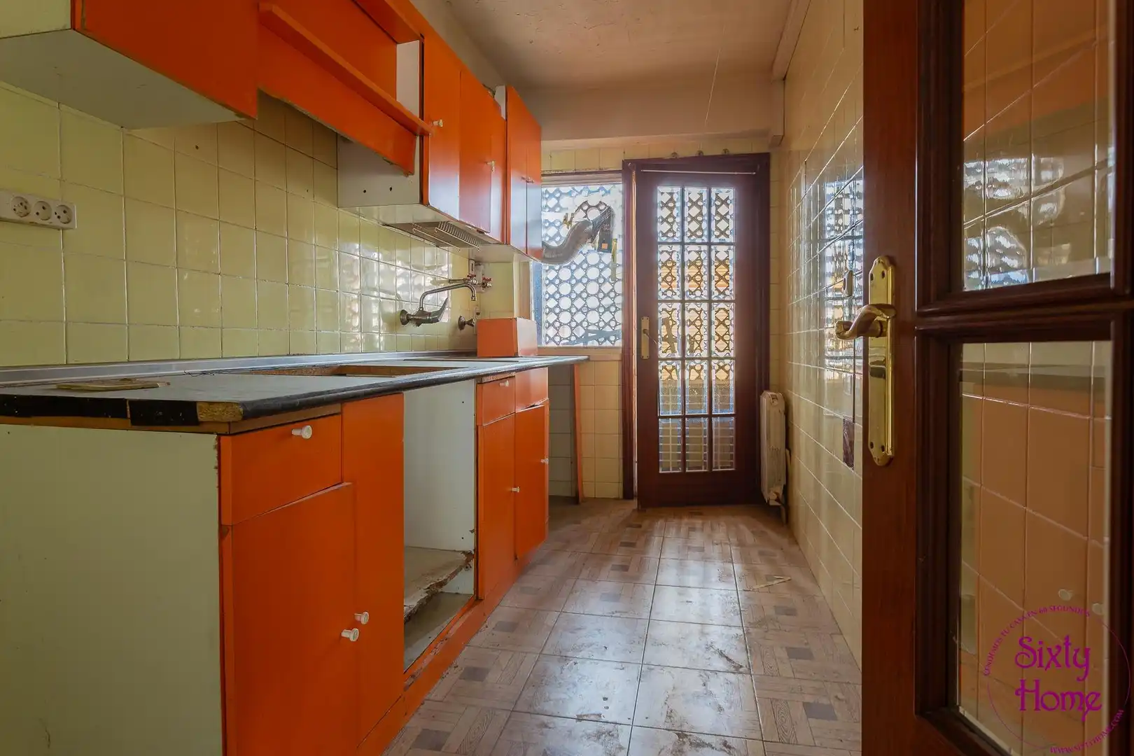 Kitchen of Flat for sale in Zaragoza  with Air Conditioner and Heating