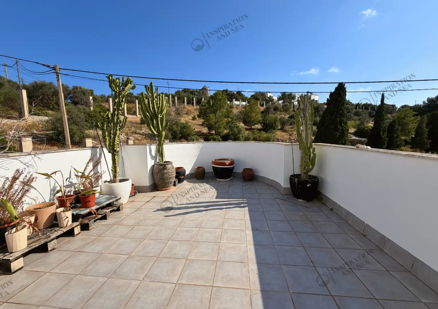 Terrasse von Wohnung zum Verkauf in Eivissa mit Klimaanlage, Terrasse und Möbliert