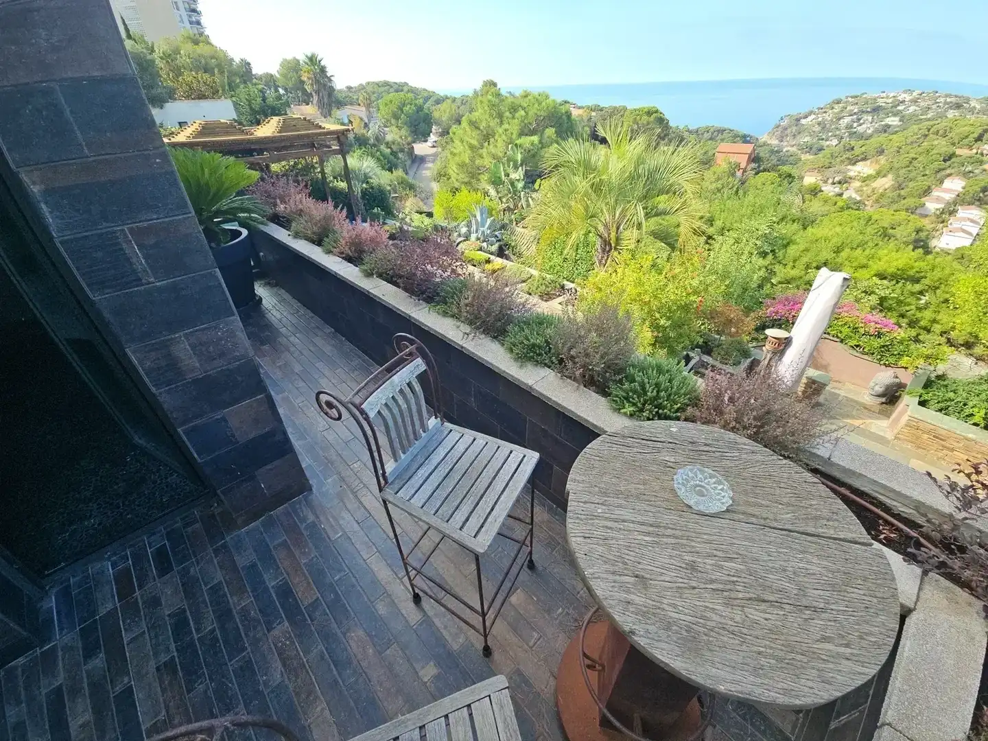Terraza de Casa o chalet en venta en Lloret de Mar con Aire acondicionado, Jardín privado y Terraza