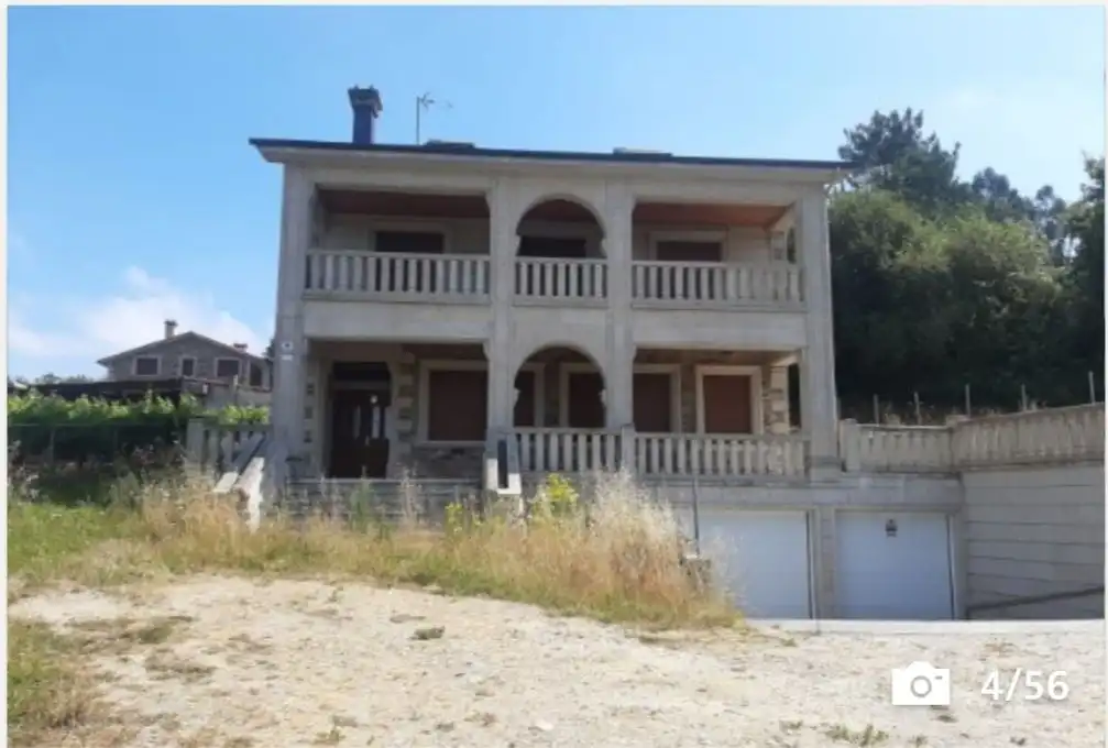 Vista exterior de Casa o chalet en venta en Oza dos Ríos con Jardín privado, Terraza y Trastero