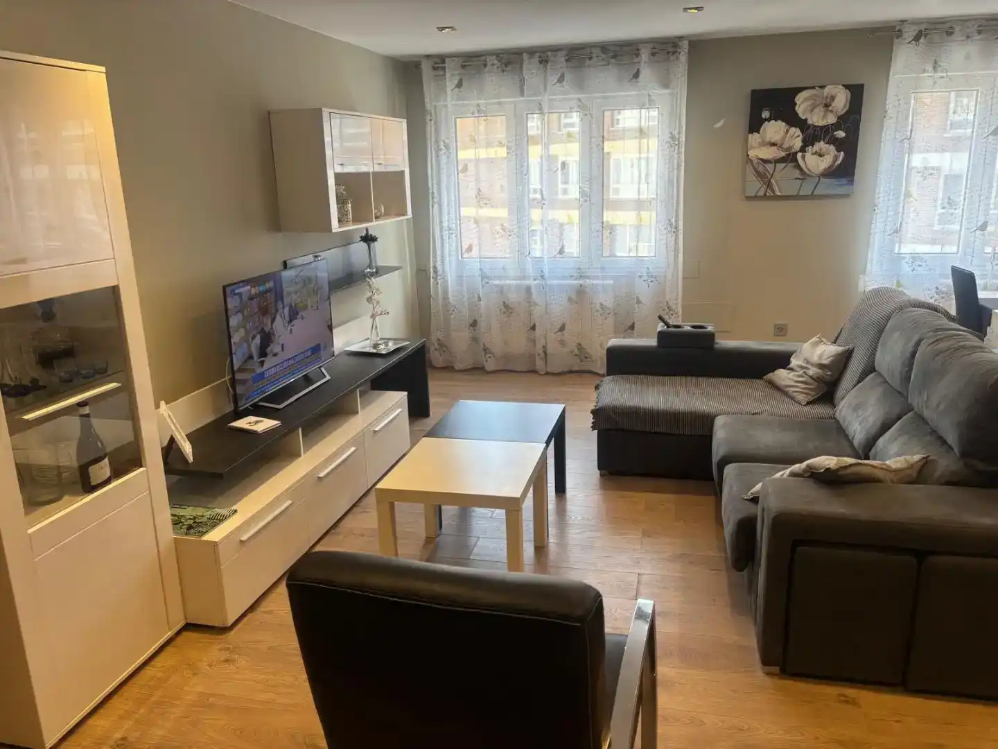 Living room of Flat for rent in Gijón 